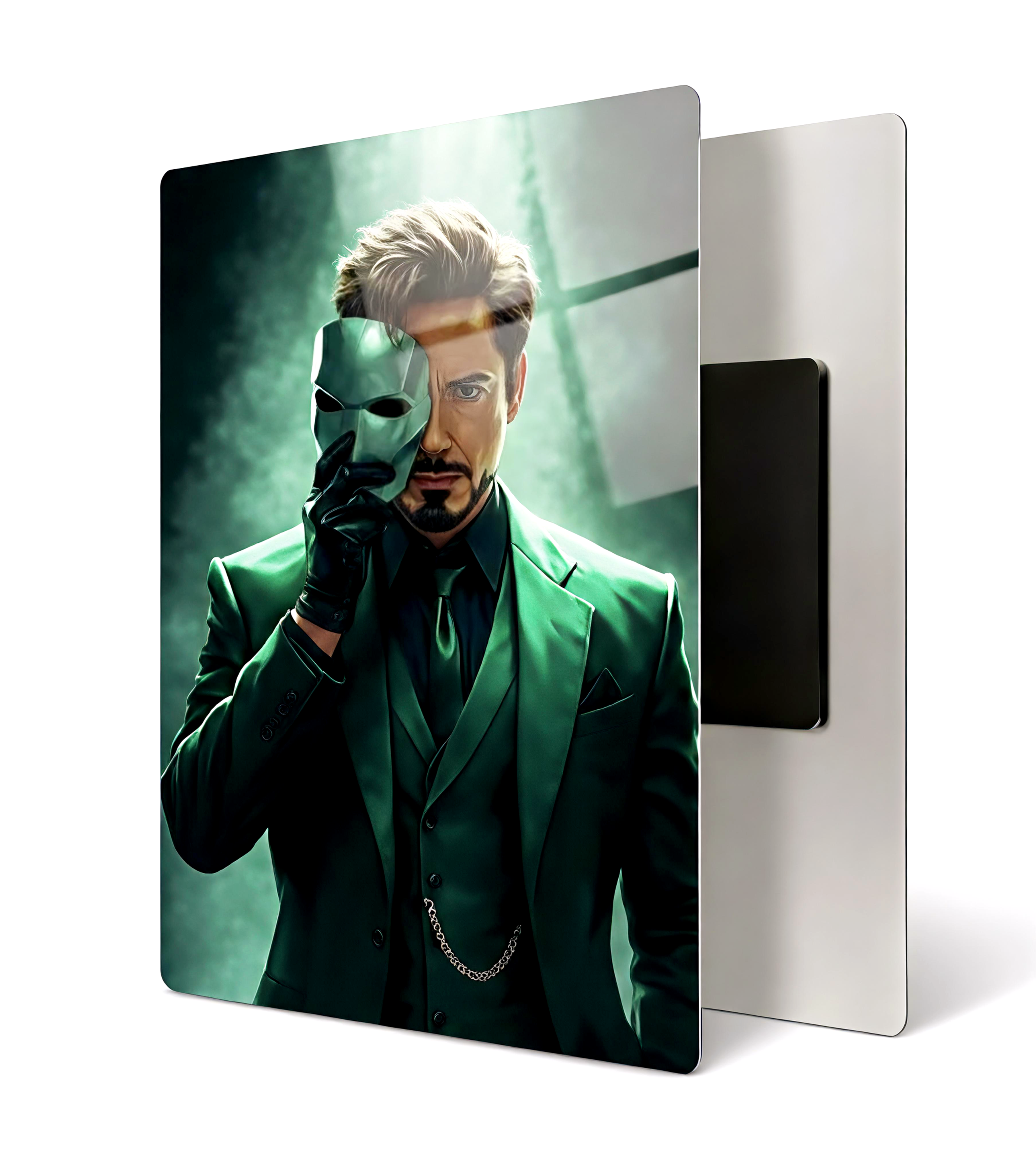 Mr Doom HD metal print 18x12 inches